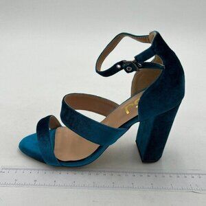 FSJ Women Casual Open Toe Sexy Chunky Super High Heel Sandal Ankle Strap